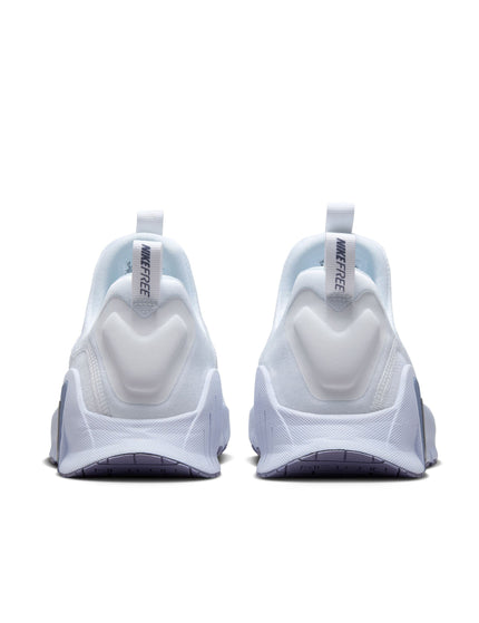 Nike Free Metcon 6 Shoes - White/Metallic Silver/Half Blueimages3- The Sports Edit