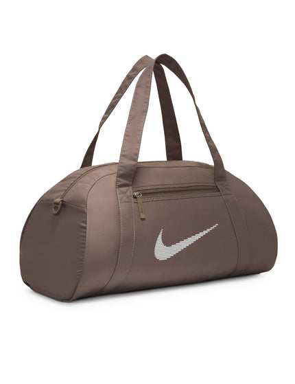 Nike Gym Club Duffel Bag - Mink Brown/Whiteimage3- The Sports Edit
