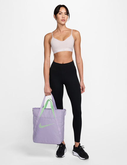 Nike Gym Tote - Lilac Bloom/Vapor Greenimage8- The Sports Edit