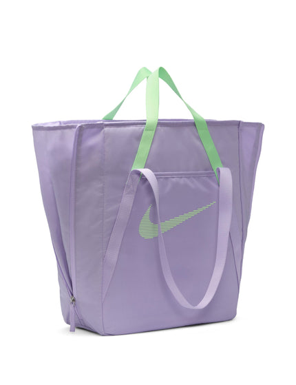 Nike Gym Tote - Lilac Bloom/Vapor Greenimage4- The Sports Edit