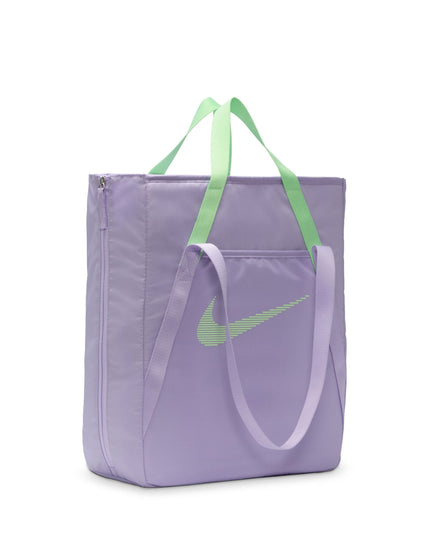 Nike Gym Tote - Lilac Bloom/Vapor Greenimage3- The Sports Edit