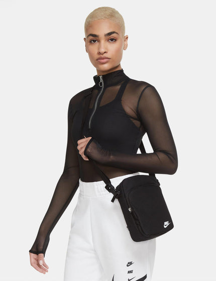 Nike Heritage Cross-Body Bag - Black/Whiteimage6- The Sports Edit