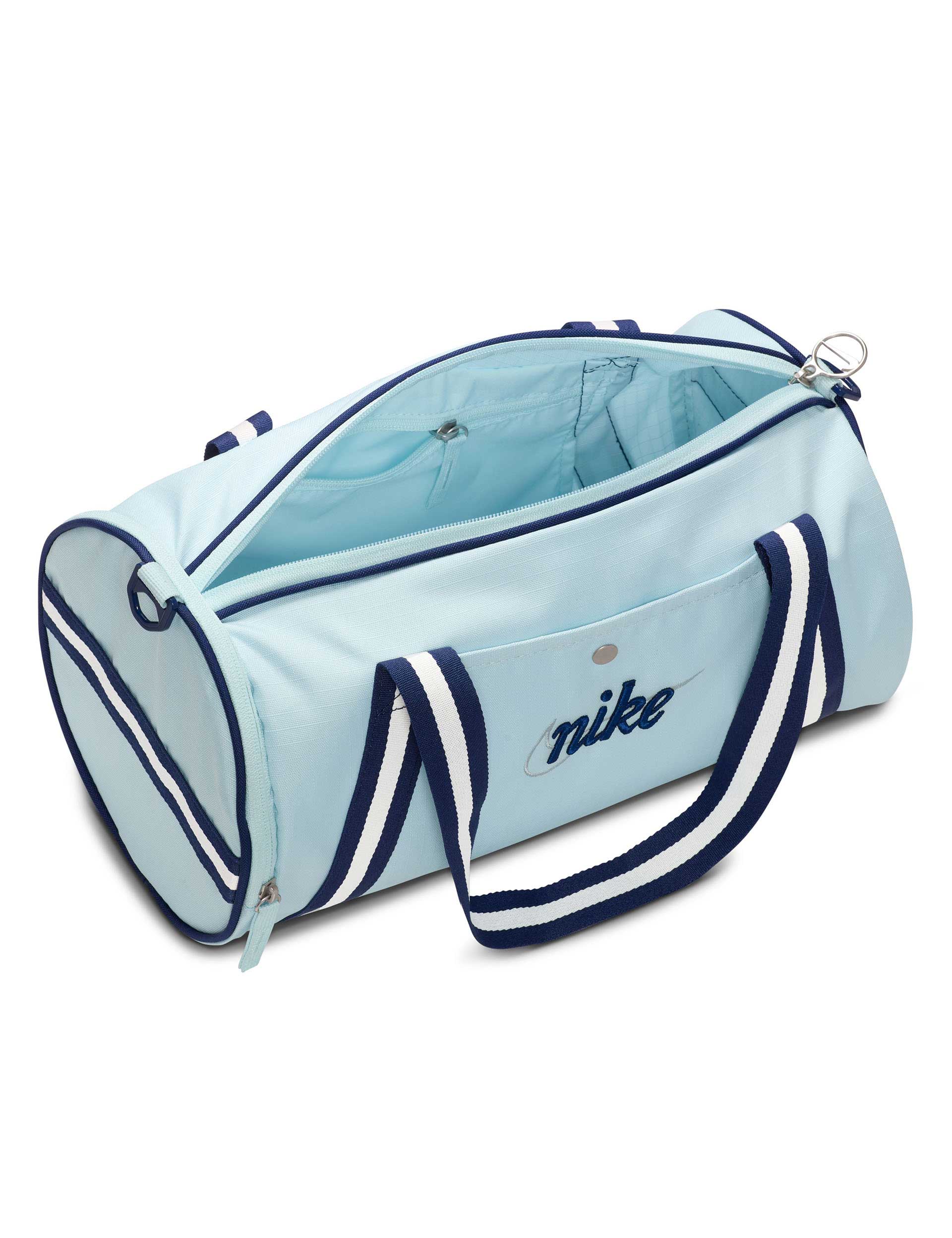 ◇Nike◇ Heritage Retro Duffel Bag 13L Glacier Blue Blue Voi Nike | Heritage Retro Duffel Bag - Glacier Blue | The Sports