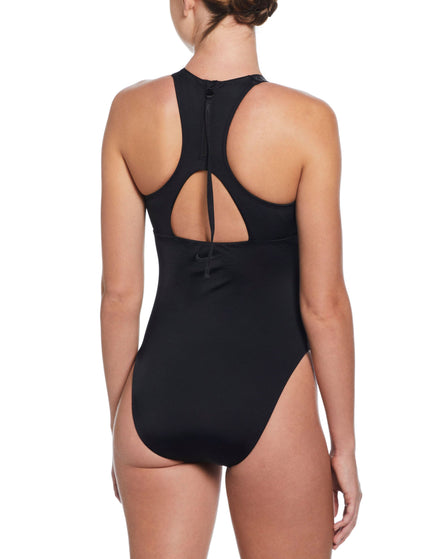Nike Swim Hydralock Racerback One-Piece - Blackimage2- The Sports Edit