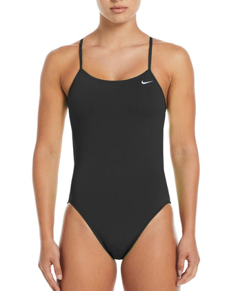 Hydrastrong Solid Cutout One-Piece - Black