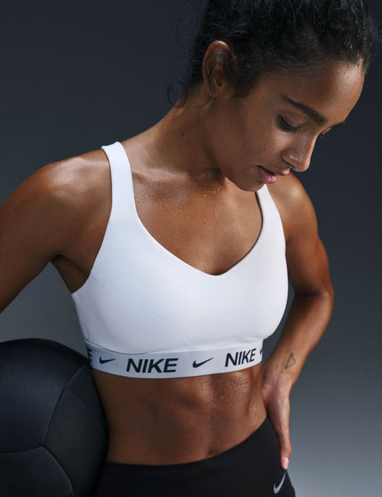 Nike Indy High Support Sports Bra - White/Blackimages1- The Sports Edit