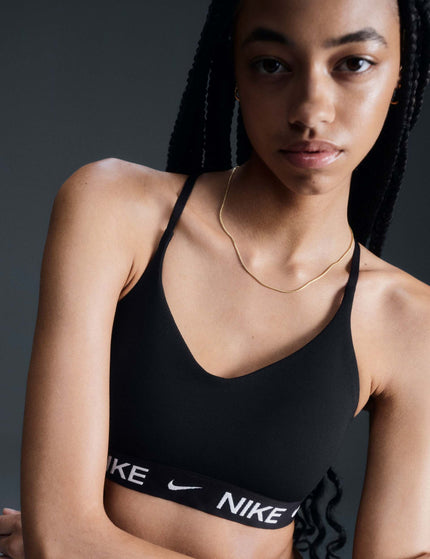 Nike Indy Light Support Sports Bra - Black/Whiteimages1- The Sports Edit