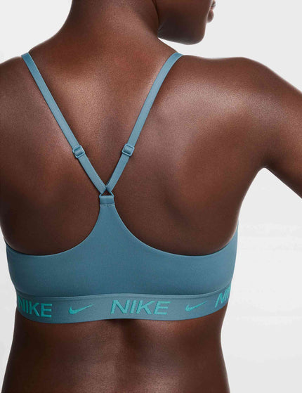 Nike Indy Light Support Sports Bra - Smokey Blueimage4- The Sports Edit