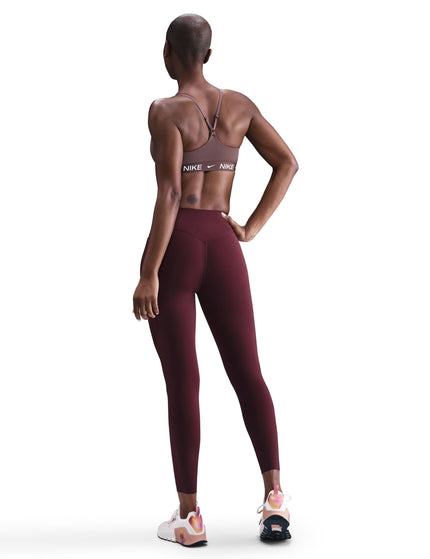 Nike Indy Light Support Sports Bra - Tattoo/Whiteimages4- The Sports Edit