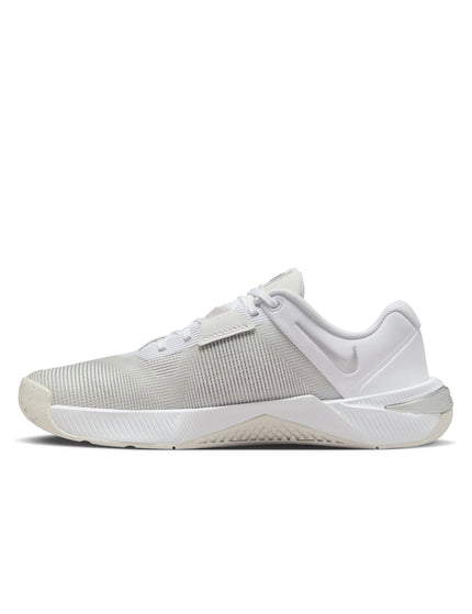 Nike Metcon 10 Shoes - White/Platinum Tint/Wolf Grey/Metallic Silverimages5- The Sports Edit