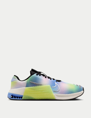 Metcon 9 SE Shoes - Black/Light Lemon Twist/Royal Pulse/Metallic Silver