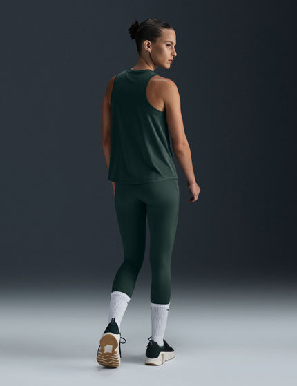 Nike One Classic Dri-FIT Tank Top - Vintage Green/Blackimage6- The Sports Edit