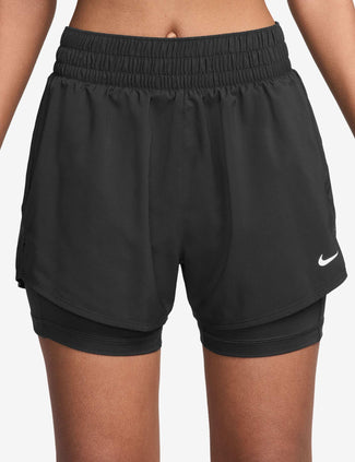 One Dri-FIT 2-in-1 Shorts - Black/White