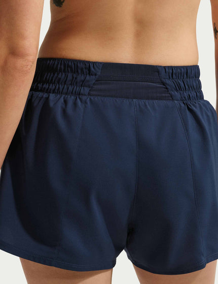 Nike One Dri-FIT 3" Brief-Lined Shorts - Midnight Navy/Whiteimages4- The Sports Edit