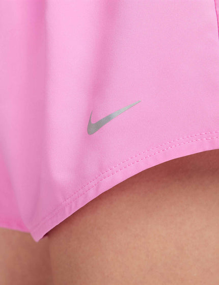 Nike One Dri-FIT 3" Brief-Lined Shorts - Playful Pink/Reflective Silverimage4- The Sports Edit
