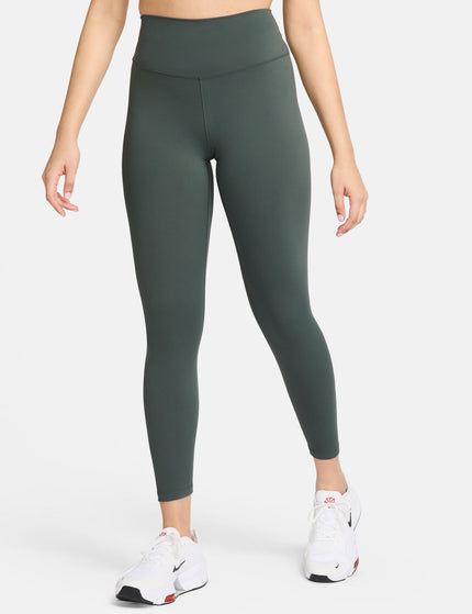 Nike One High Waisted 7/8 Leggings - Vintage Green/Blackimage1- The Sports Edit