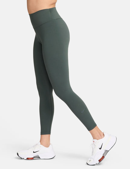 Nike One High Waisted 7/8 Leggings - Vintage Green/Blackimage3- The Sports Edit