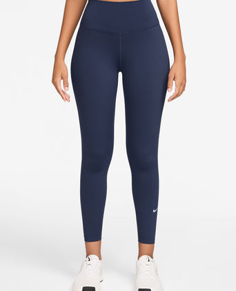 One High Waisted 7/8 Leggings - Midnight Navy