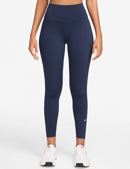 Nike One High Waisted 7/8 Leggings - Midnight Navyimages1- The Sports Edit