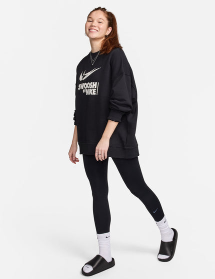 Nike One High Waisted Leggings - Blackimage6- The Sports Edit