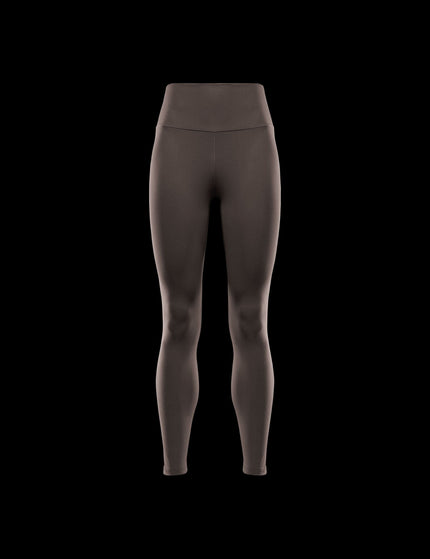 Nike One High Waisted Leggings - Ironstone/Blackimage6- The Sports Edit