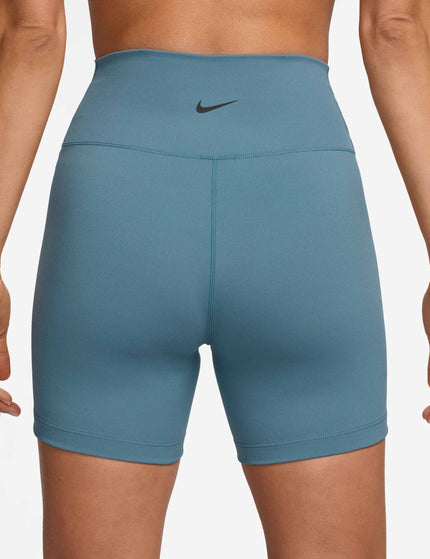 Nike One High Waisted 5" Biker Shorts - Smokey Blue/Blackimages3- The Sports Edit