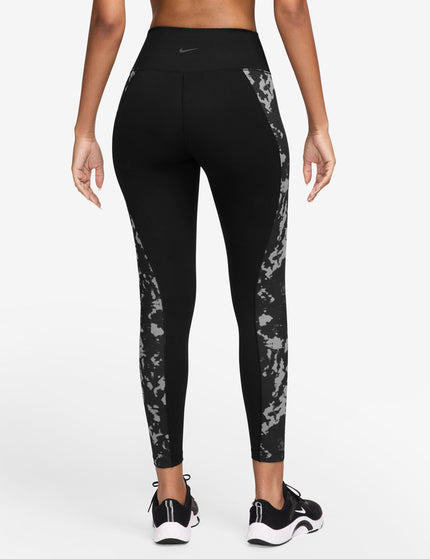 Nike W Nk One Df Hr 7/8 Tight AopBLACK/BLACK/BLACKimages2- The Sports Edit