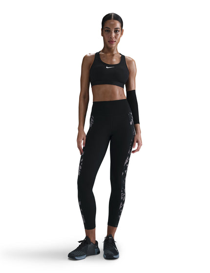 Nike W Nk One Df Hr 7/8 Tight AopBLACK/BLACK/BLACKimages7- The Sports Edit