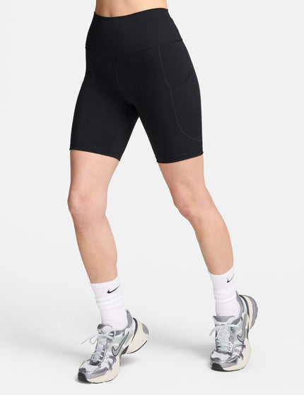 Nike One High Waisted 8" Biker Shorts - Blackimages1- The Sports Edit