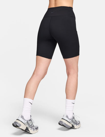 Nike One High Waisted 8" Biker Shorts - Blackimages2- The Sports Edit