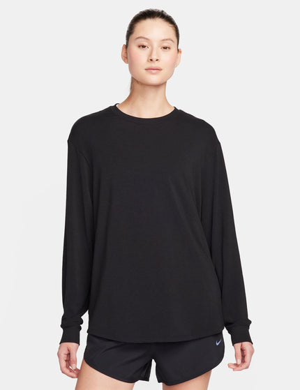 Nike One Relaxed Dri-FIT Long-Sleeve Top - Blackimage1- The Sports Edit