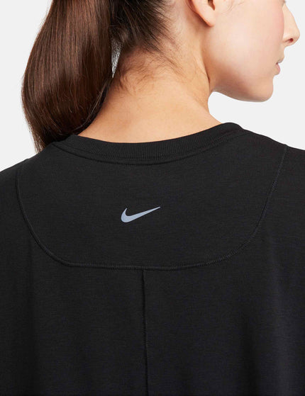 Nike One Relaxed Dri-FIT Long-Sleeve Top - Blackimage4- The Sports Edit