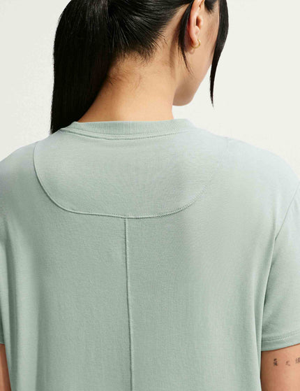 Nike One Relaxed Dri-FIT Short-Sleeve Top - Steam/Whiteimages2- The Sports Edit