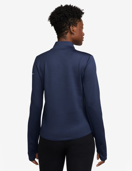 Nike One Therma-FIT 1/2-Zip Mid Layer - Midnight Navyimages2- The Sports Edit