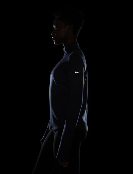 Nike One Therma-FIT 1/2-Zip Mid Layer - Midnight Navyimages4- The Sports Edit
