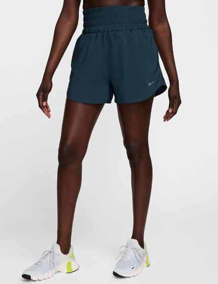 Nike One Ultra High 3" Brief-Lined Shorts - Armory Navy/Reflective Silverimage1- The Sports Edit