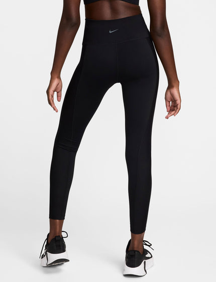 Nike One Wrap High Waisted 7/8 Leggings - Blackimage2- The Sports Edit