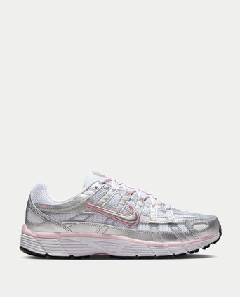 P-6000 Shoes - White/Metallic Silver/Elemental Pink