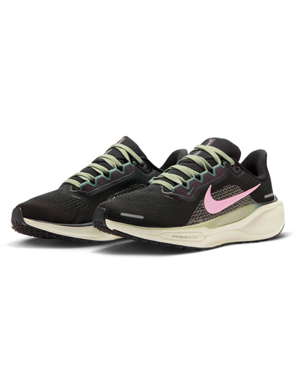 Nike Pegasus 41 Shoes - Black/Jade Horizon/Bicoastal/Pink Foamimage2- The Sports Edit