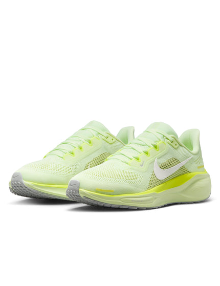 Nike Pegasus 41 Shoes - Barely Volt/Limelight/Light Silver/Sailimage2- The Sports Edit