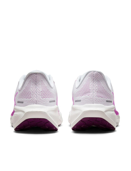 Nike Pegasus 41 Shoes - White/Black/Beyond Pink/Hyper Violetimage3- The Sports Edit