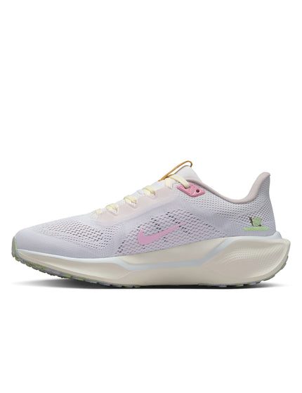 Nike Pegasus 41 Shoes - White/Pink Foam/Sail/Football Greyimage5- The Sports Edit