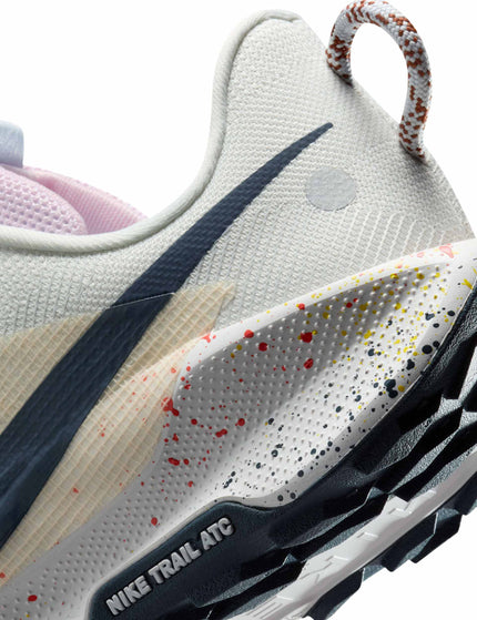 Nike Pegasus Trail 5 Shoes - Summit White/Armory Navy/Football Greyimage2- The Sports Edit