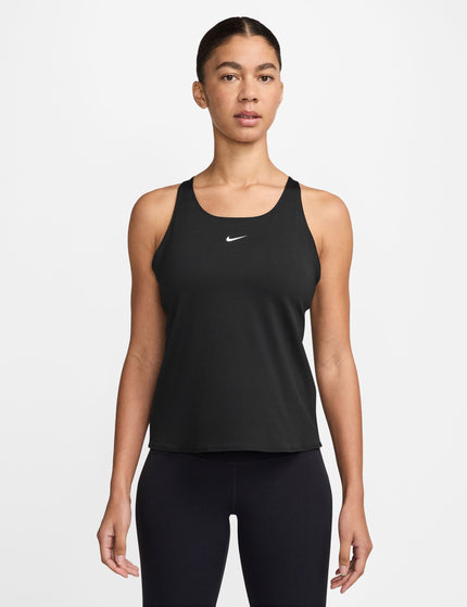 Nike Pro Dri-FIT Tank Top - Black/Whiteimage1- The Sports Edit