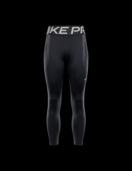 Nike Pro Sculpt High Waisted 7/8 Leggings - Black/Reflective Silverimage8- The Sports Edit