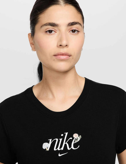 Nike Sportswear Chill Knit Slim Graphic T-Shirt - Blackimage3- The Sports Edit
