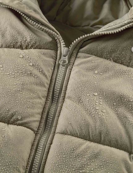 Nike Sportswear Classic Puffer Therma-Fit Hooded Jacket - Light Army/Whiteimage8- The Sports Edit