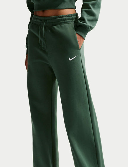 Nike Sportswear Phoenix Fleece High Waisted Pants - Fir/Sailimages1- The Sports Edit