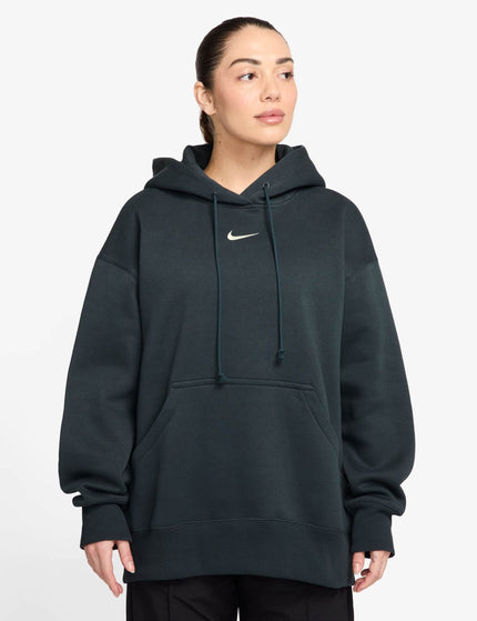 Nike Sportswear Phoenix Fleece Oversized Hoodie - Seaweed/Sailimages1- The Sports Edit