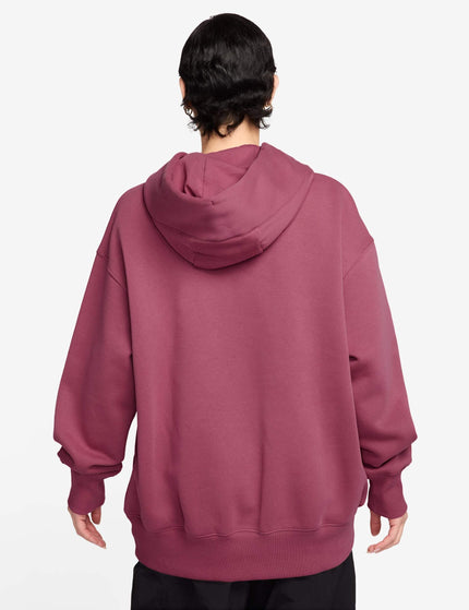 Nike Sportswear Phoenix Fleece Oversized Hoodie - Sweet Beet/Sailimages2- The Sports Edit